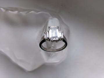 Zilver - Ring - Art Deco-stijl