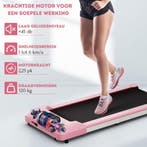 Costway Walking Pad Loopband Roze 1-6 km/u 120 kg Capaciteit, Sport en Fitness, Fitnessmaterialen, Ophalen of Verzenden, Nieuw