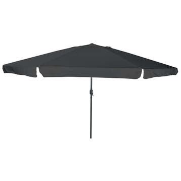 vidaXL Tuinparasol Antraciet 394 x 394 x 248 cm Polyester en, Verzenden, Nieuw, 3 tot 4 meter