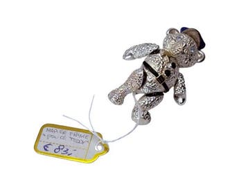 Veiling - Napier | Unieke Vintage Police Teddy Broche met Ar