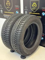 2 stuks 185/60R14 inch Michelin Alpin A4 winterbanden 6 mm, 14 inch, Gebruikt, Band(en), Personenwagen