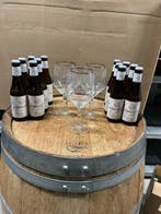 Averbode - Abdij + 3 originele glazen! - 33cl - 12 flessen, Nieuw