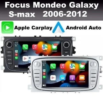 Ford Focus Mondeo Galaxy Smax carplay radio android 14 dab+, Ophalen of Verzenden, Nieuw