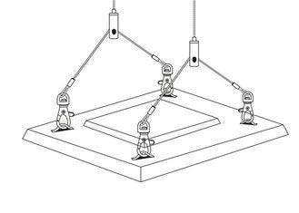 Ophangsysteem staalkabel 1, Verzenden, Nieuw