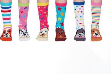 Odd Socks - Kindersokken Pup Stars Multipack Mismatched 3..., Kinderen en Baby's, Verzenden, Nieuw