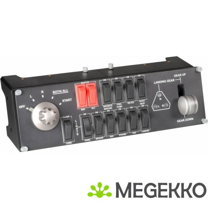 Logitech-G Pro Flight Switch Panel Vluchtsimulator, Computers en Software, Joysticks, Nieuw, Verzenden