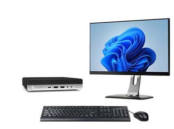 ACTIE: HP EliteDesk 800 G4 Mini i7 8e Gen incl. 1 Monitor +, Ophalen of Verzenden, Nieuw