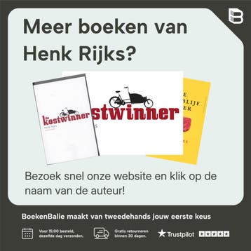 De kostwinner - Henk Rijks 9789025436247, Verzenden, Zo goed als nieuw, Henk Rijks
