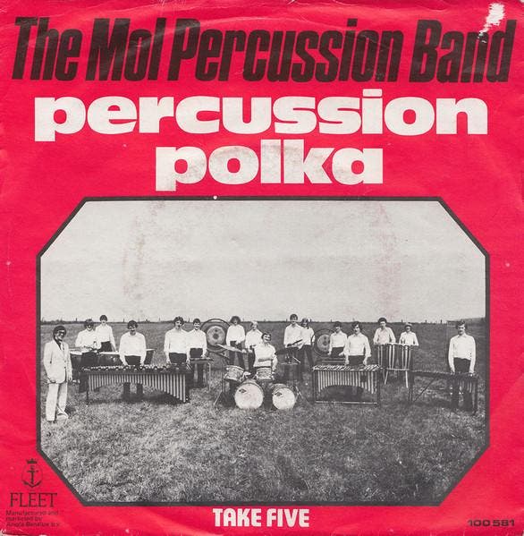 vinyl single 7 inch - The Mol Percussion Band - Percussio..., Cd's en Dvd's, Vinyl Singles, Zo goed als nieuw, Verzenden