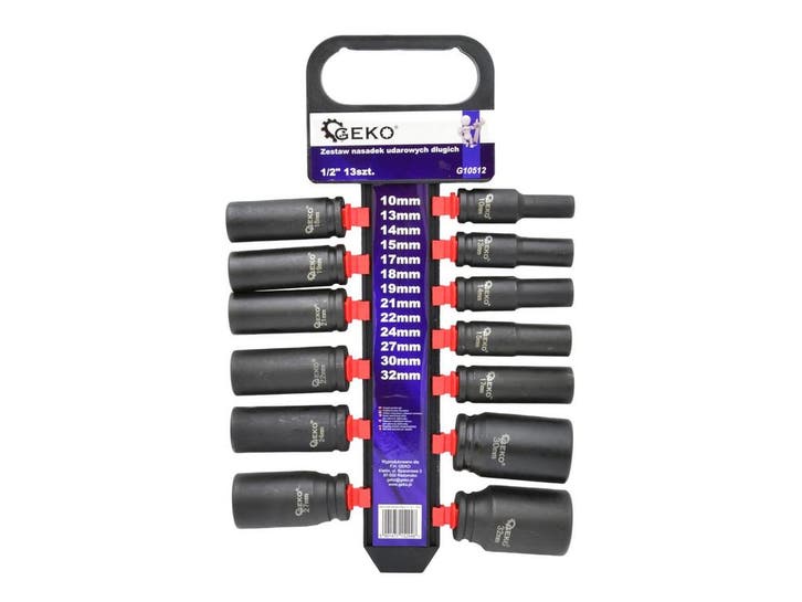 Krachtdoppenset - 13-delig - 1/2 Aansluiting - 10 Tot 32 Mm, Auto-onderdelen, Banden en Velgen, Nieuw, Ophalen of Verzenden