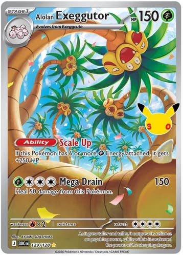 Alolan Exeggutor (30C 129), Verzenden, Nieuw