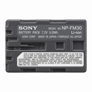 Sony NP-FM30 Accu / Batterij, Verzenden, Zo goed als nieuw