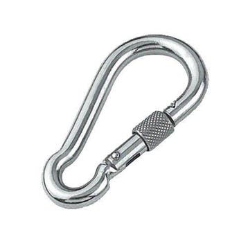 Karabijnhaak / carabiner 4x40mm - Twistlock, Verzenden, Nieuw