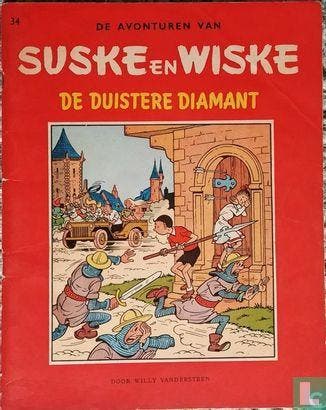 Suske en Wiske - De duistere diamant  - 1959, Eén stripboek, Verzenden, Gelezen, Vandersteen, Willy.