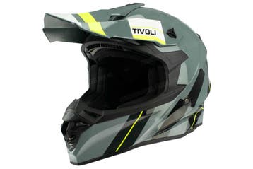Helm Vito Crosshelm Tivoli nardo gray deco glans grijs /..., Ophalen of Verzenden, Nieuw, Vito