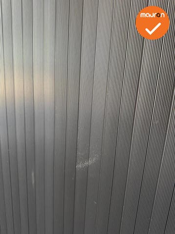 Roldeurkast - B-keuze - Ahrend - 144x120x45 - Zwart met Zwar, Werkplek, Ophalen of Verzenden, Gebruikt, Kast