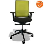 Gispen Zinn - 4D Armleggers - Zwart gestoffeerde zitting..., Werkplek, Ophalen of Verzenden, Gebruikt, Stoel