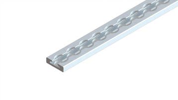 Airline Rail Rechthoekig 2 meter Aluminium, Ophalen of Verzenden, Nieuw