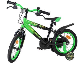 Volare Strike - Kinderfiets - 14 inch - Jongens - Groen -, Fietsen en Brommers, Verzenden, Nieuw, Volare