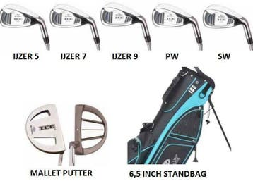 Skymax ICE IX-5  1/2 Golfset Dames Rechts Graphite, Ophalen of Verzenden, Nieuw, Club, Overige merken