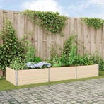 vidaXL Plantenbak Ivoor 290 x 100 x 45 cm Gegalvaniseerd, Tuin en Terras, 100 cm of meer, Verzenden, Nieuw, Metaal
