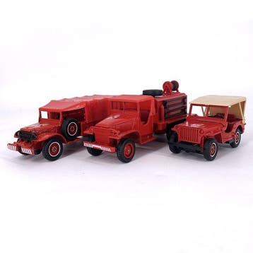 Solido 1:43 / 1:50 - Modelauto (3) - Lot of 3 Emergency and, Nieuw