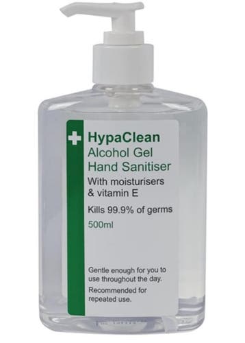 Handreiniger 80% alcohol - 500ml, Verzenden