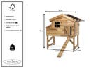 Houten Kippenhok JASPER - VOLDUX, Verzenden, Nieuw