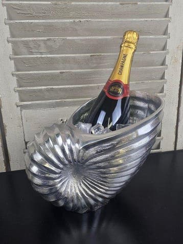 Wijnkoeler - Aluminium - nautilus, Nieuw