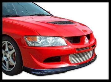 Voorspoiler Mitsubishi Evo VIII Carbon, Ophalen of Verzenden, Nieuw