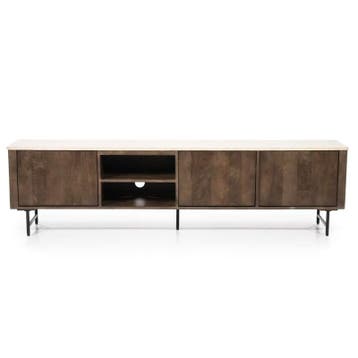 TV Meubel Lio 200cm - 3deurs - 95903 - tv-meubels, Nieuw, Overige materialen