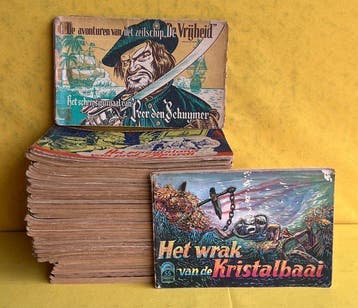Kapitein Rob - Lot van 35 deeltjes range 2-55 - 35 Album -, Boeken, Nieuw