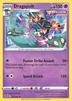 Dragapult 130/264 holo (Fusion Strike), Ophalen of Verzenden, Nieuw, Losse kaart, Foil