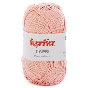 Katia Capri - 82159 poederroze - Katoen Garen, Hobby en Vrije tijd, Breien en Haken, Ophalen of Verzenden, Nieuw