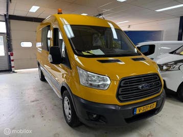 Zakelijke lease - Ford Transit 350 2.0 TDCI L2H2 Trend, Gebruikt, Euro 6, Geel, Handgeschakeld