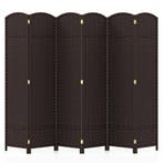 LIVSK 6-delige Scheidingswand - Handgeweven Textuur - Opvouw, Huis en Inrichting, Kasten | Secretaires, Verzenden, Nieuw