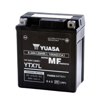 Yuasa AGM YTX7L / 102893 accu 12V, 6Ah, 100A, origineel, Motoren, Verzenden, Nieuw