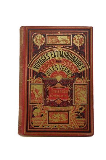 Jules Verne / L. Benett - Létoile du sud / Larchipel en, Antiek en Kunst