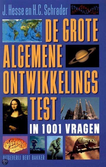 De grote algemene-ontwikkelingstest 9789035124363 J. Hesse, Verzenden, Gelezen, J. Hesse
