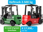 EP Elektrische Heftruck “Be Green Edition” 2.500 kg, Lithium, Heftruck, Elektrisch, 2000 tot 3000 kg, Verzenden