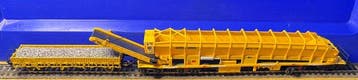 Kibri H0 - Modeltrein goederenwagon (2) - MFS 100 en, Nieuw