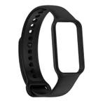 Siliconen bandje Xiaomi Mi Smart Band 8 zwart, Verzenden, Nieuw