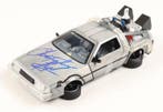 Back to the Future - DeLorean 1:24 Scale Model Car - Signed, Nieuw