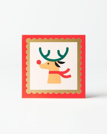 HEMA Kerstkaarten zegel - 5 stuks, Verzenden, Nieuw
