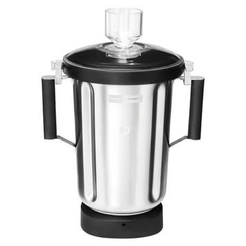 GGM Gastro | HAMILTON BEACH | RVS bak - 4 liter - geschikt |, Verzenden, Nieuw in verpakking, RVS Meubilair