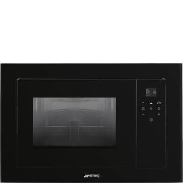 €549 Smeg FMI120B3 Magnetron Zwart, Ophalen of Verzenden, Nieuw