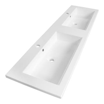 Brauer Solar Slim Wastafel - 160 cm - met 2 Spoelbakken en 2, Ophalen of Verzenden, Nieuw