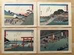 4 Prints, From the series Fifty-three Stations of the