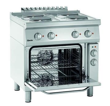 Fornuis | Elektrisch | EBO | 4 Kookplaten | 4x 2.6kW |, Verzenden, Nieuw in verpakking