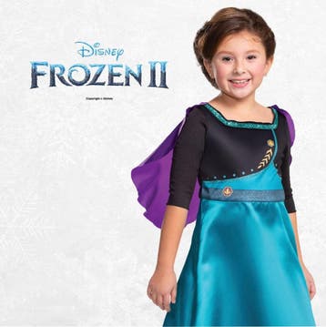 Smiffys - Disney Queen Anna Basic Plus Kostuum Jurk Kinderen, Ophalen of Verzenden, Nieuw